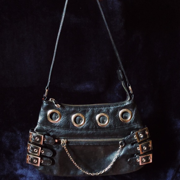 WILSONS LEATHER MAXIMA black leather small purse - Picture 3 of 3